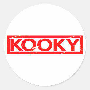 Sticker Rond Timbre Kooky