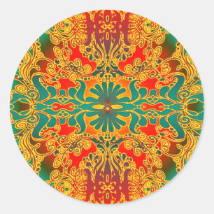 Sticker Rond timbre mental