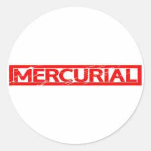 Sticker Rond Timbre Mercurial