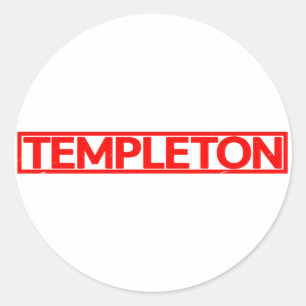Sticker Rond Timbre modèle
