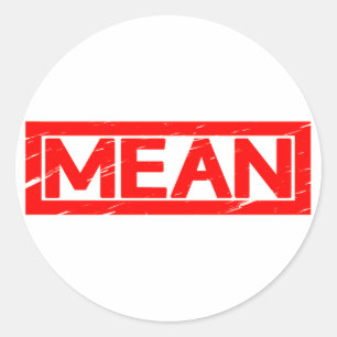 Sticker Rond Timbre moyen