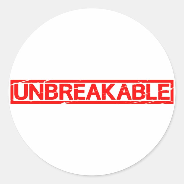 Sticker Rond Timbre non cassable (Devant)