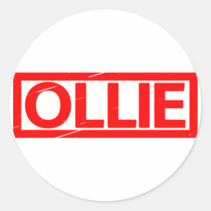 Sticker Rond Timbre Ollie