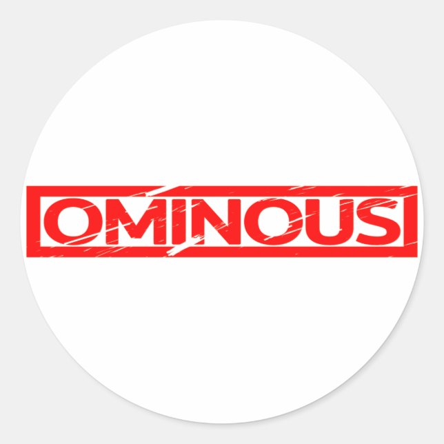 Sticker Rond Timbre Ominant (Devant)