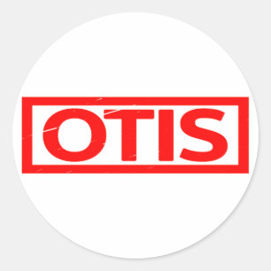 Sticker Rond Timbre Otis