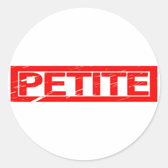 Sticker Rond Timbre Petite (Devant)