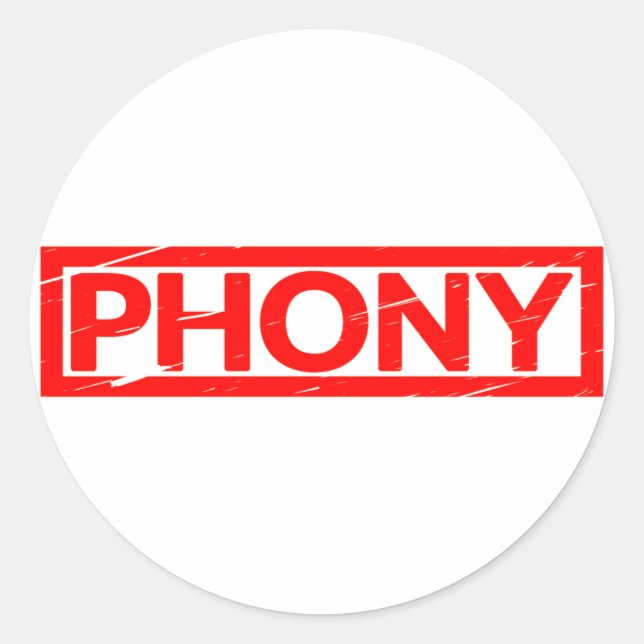 Sticker Rond Timbre phonique (Devant)