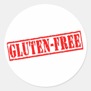 Sticker Rond Timbre sans gluten