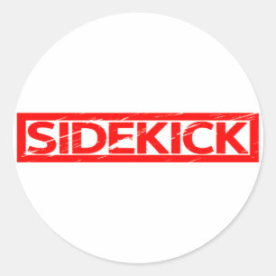 Sticker Rond Timbre Sidekick
