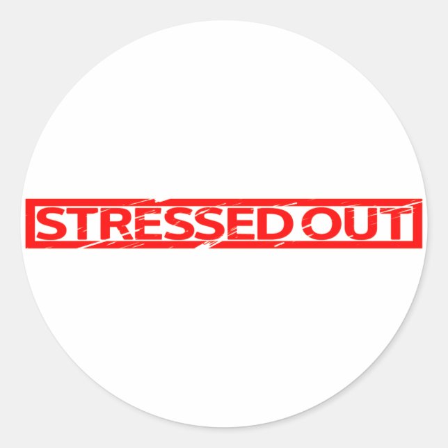 Sticker Rond Timbre Stabilisé (Devant)