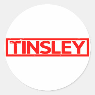 Sticker Rond Timbre Tinsley