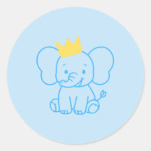 Timbres pour enveloppe de Baby Shower Petit Prince