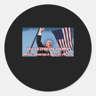 Sticker Rond Tir à la manifestation