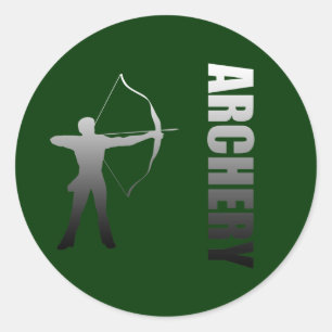 Sticker Rond Tir Londres à Rio de Janeiro Archers