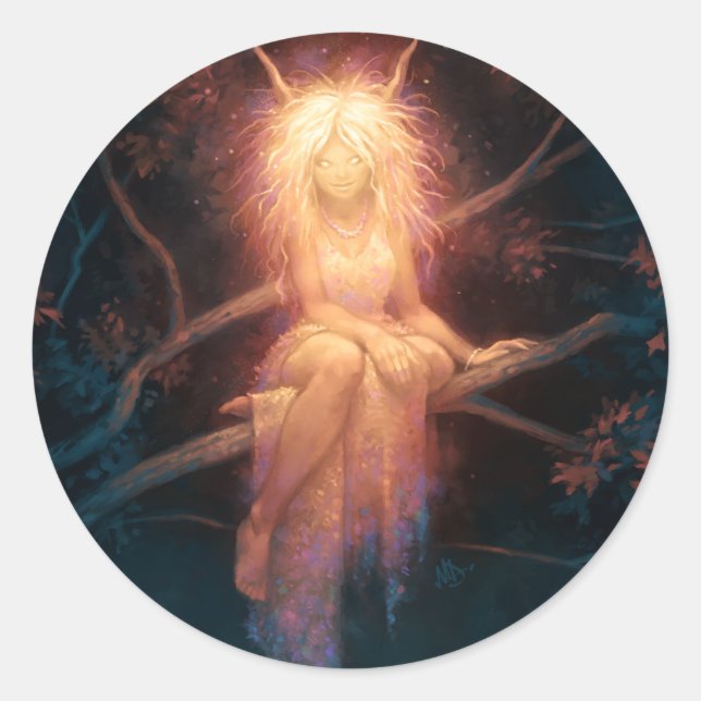 Sticker Rond Titane (Devant)