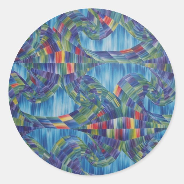 Sticker Rond Titirangi (Devant)