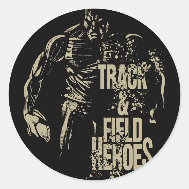 Sticker Rond tnf heroes discus (Devant)