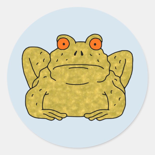 Sticker Rond Toad (Devant)