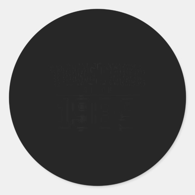 Sticker Rond Together Since 1989 Couple Shirt Valentines Day  (Devant)