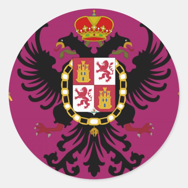 Sticker Rond Tolède (Espagne) (Devant)