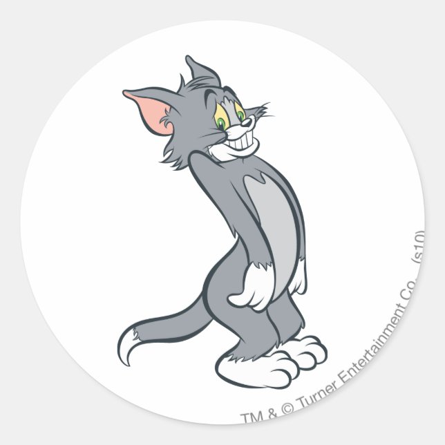 Sticker Rond Tom Embarassé (Devant)