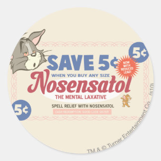 Sticker Rond Tom Et Jerry Nosensatol Coupon