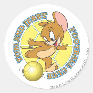 Sticker Rond Tom et Jerry Soccer (Football) 4