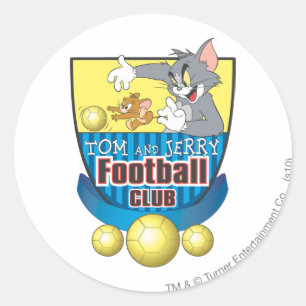 Sticker Rond Tom et Jerry Soccer (Football) 5