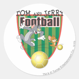 Sticker Rond Tom et Jerry Soccer (Football) 6