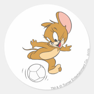 Sticker Rond Tom et le football de Jerry (le football) 2