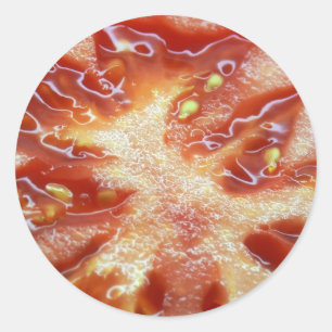 Sticker Rond Tomate