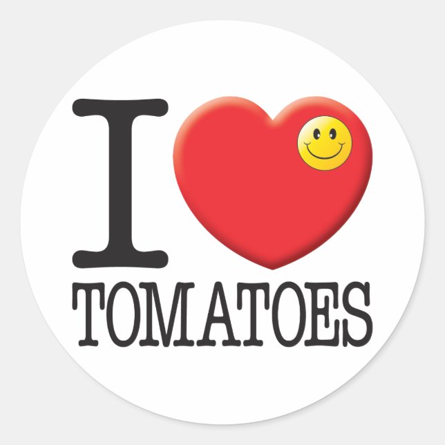 Sticker Rond Tomates (Devant)