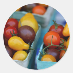 Sticker Rond Tomates d'héritage