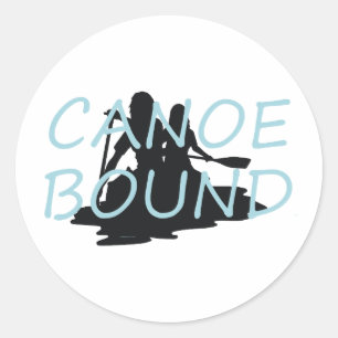 Sticker Rond TOP Canoe Bound