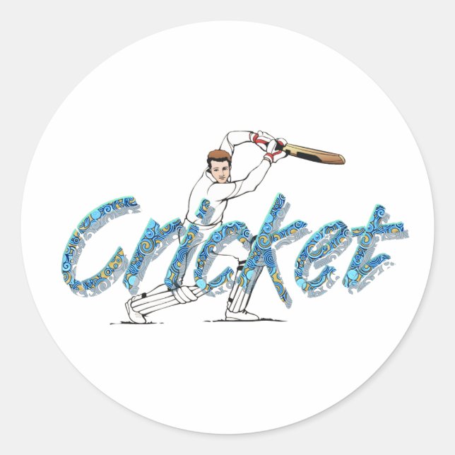 Sticker Rond TOP Cricket (Devant)