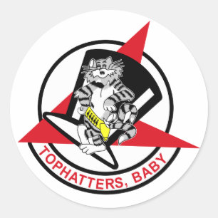 Sticker Rond Tophateur VF-14