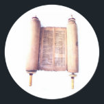 STICKER ROND TORAH<br><div class="desc">LA PAIX SUR TERRE</div>