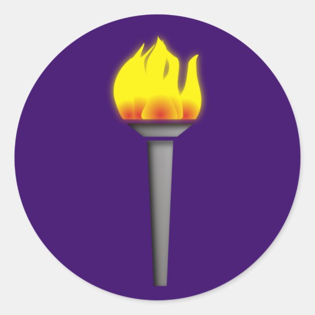 Sticker Rond torche (Devant)