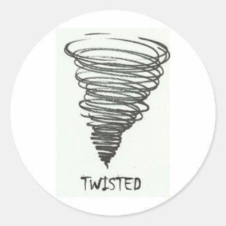 STICKER ROND TORNADO