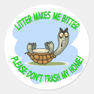 Sticker Rond tortue