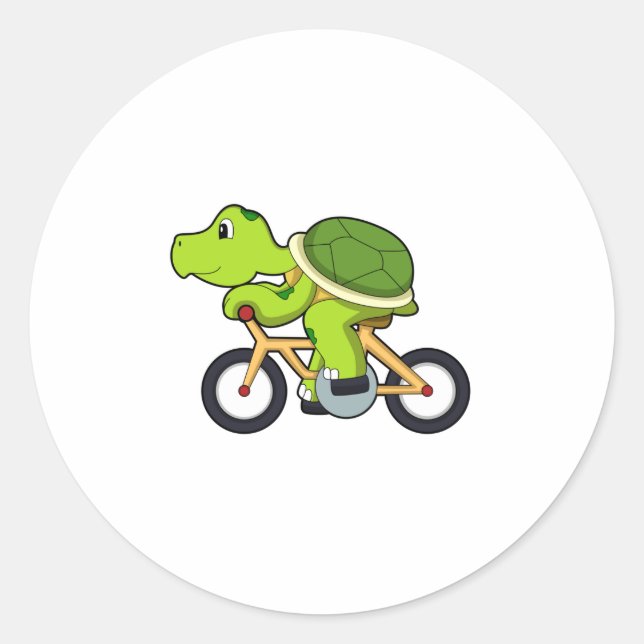 Sticker Rond Tortue avec vélo.PNG (Devant)