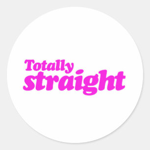 Sticker Rond TOTALEMENT DROIT ROSE -.png