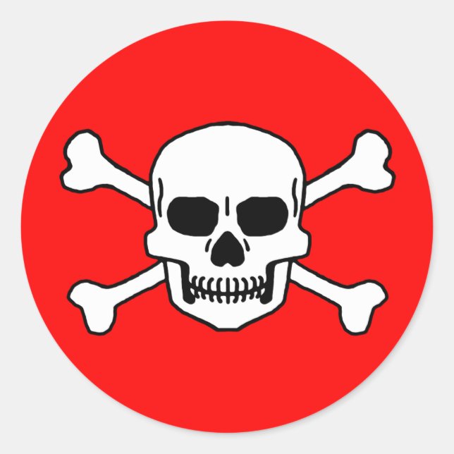 Sticker Rond Totenkopf (Devant)