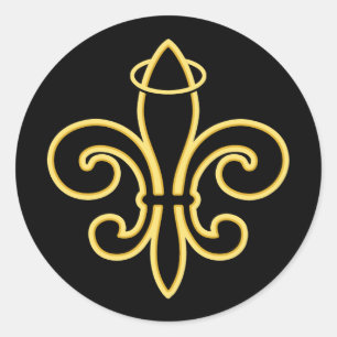 Sticker Rond Toujours un SAINT