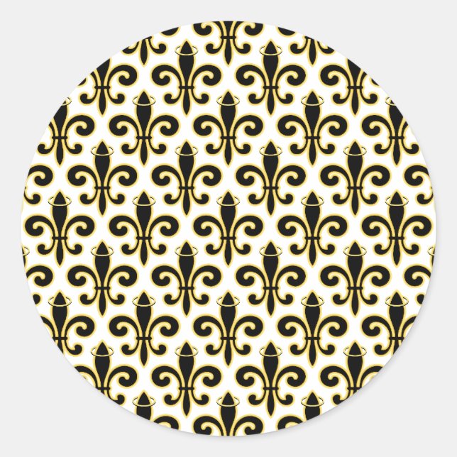 Sticker Rond Toujours un SAINT (Devant)