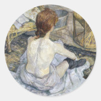 Toulouse-Lautrec - Rousse / Toilettes