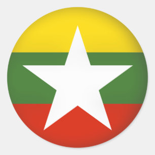 Sticker Rond Tour du Myanmar