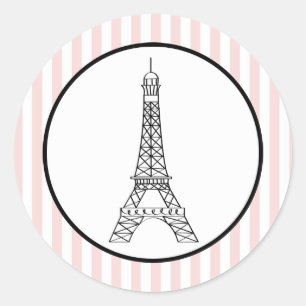Sticker Rond Tour Eiffel