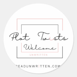 Sticker Rond Tourner