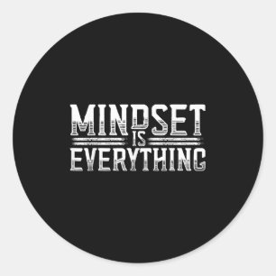 Sticker Rond Tout Est L'Esprit Inspirationnel Motivation D'Espr